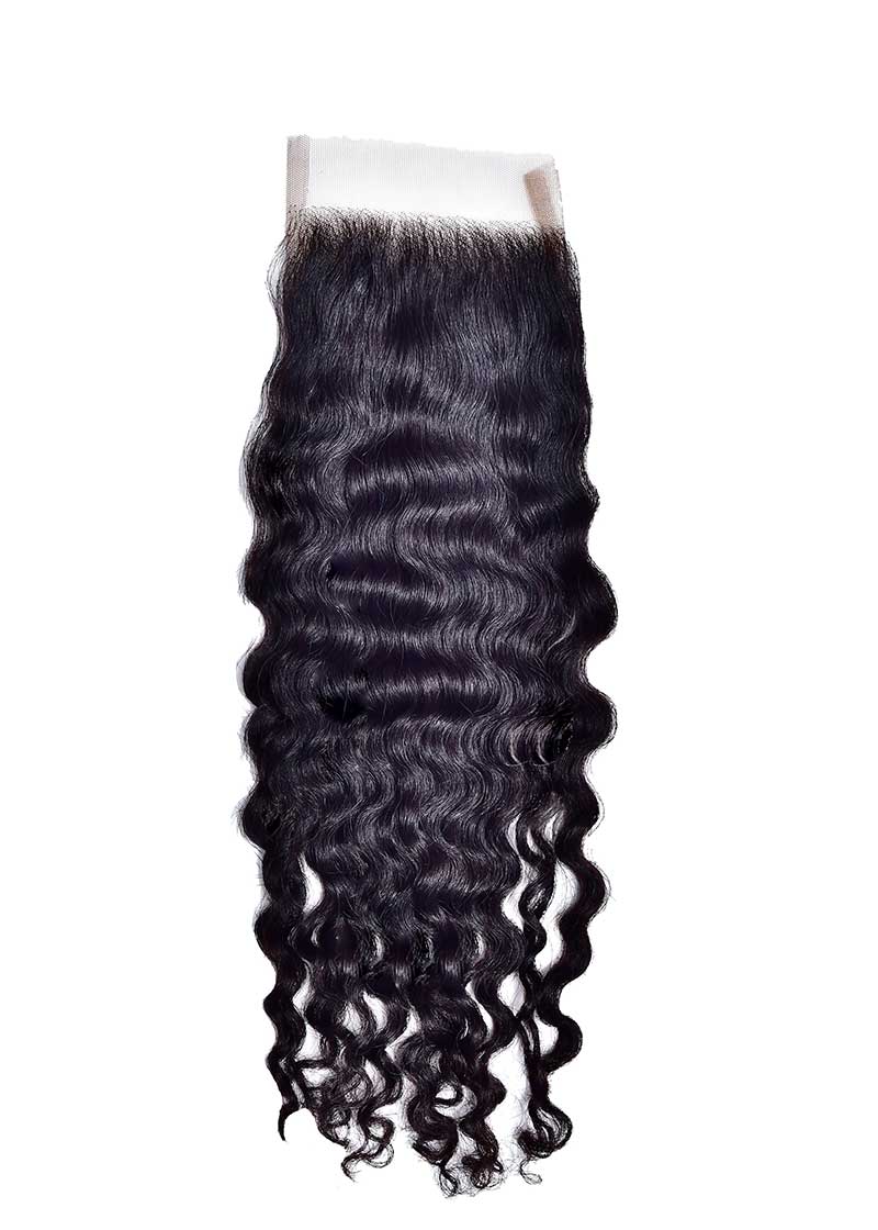 Burmese Wavy/Curly HD Lace Closure